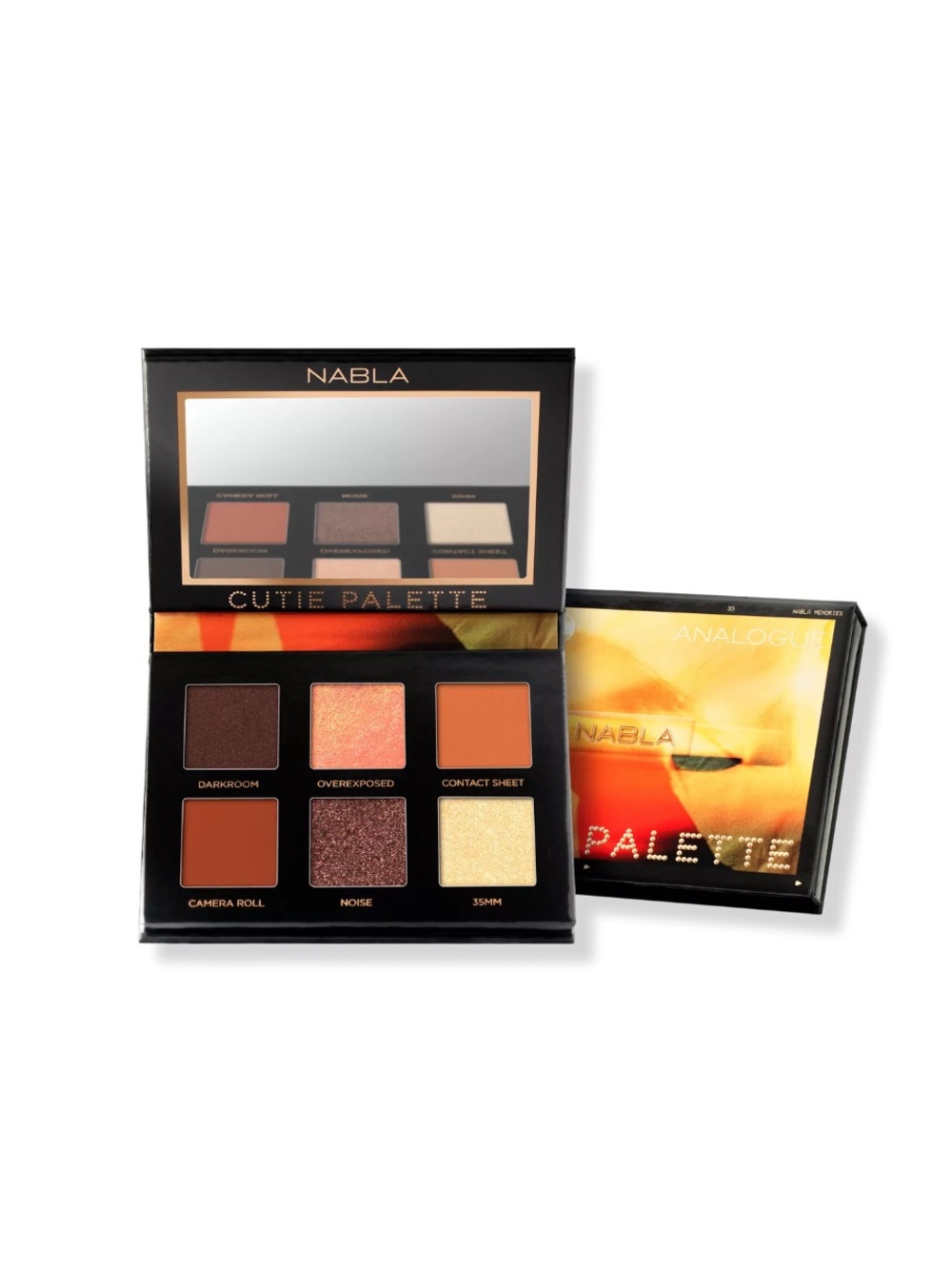 NEW 6pc Nabla Cutie Multi-Dimensional Eyeshadow Palette Analogue Full Size